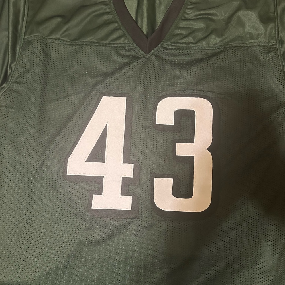 Green Sports Jersey with Number 43